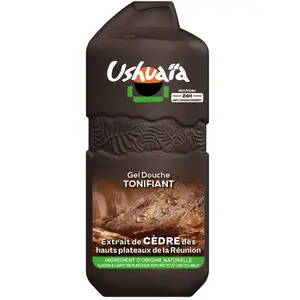 Ushuaïa USHUAIA Tonifiant Gel douche aux extraits de cèdre 490 ml pas cher