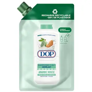 DOP - 2 en 1 Démêlant Amande Douce Shampoing 500 ml unisex pas cher