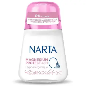 Narta - Magnesium Protect Déodorant Bille Femme Hypoallergénique anti-...