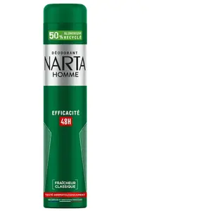 Narta Homme Déodorant Spray Fraîcheur Classique 48h 200ml pas cher
