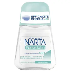 Comparateur de prix : Narta Pierre d'Alun Déodorant Bille Femme 48h 50ml