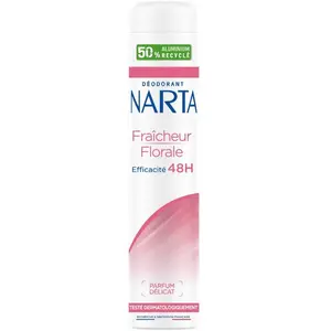 Narta - Fraîcheur Florale Déodorant Spray Femme Fraîcheur Florale 48h ... pas cher