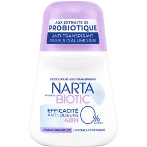 Narta Déodorant Bille Biotic Peaux Sensibles 50 ml pas cher