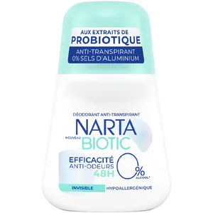 Comparateur de prix : Narta - Biotic Déodorant bille - Invisible Déodorants 50 ml female