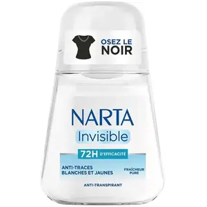 Narta - Invisible Déodorant Bille Femme Anti-transpirant Invisible 48h Déodorants 50 ml female pas cher