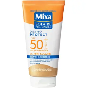 Comparateur de prix : Mixa - Le Mini Solaire des Peaux Sensibles SPF 50+ Protection solaire 50 ml unisex