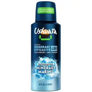 Ushuaïa - Déodorant Spray Homme Minéraux Marins Déodorants 150 ml male pas cher