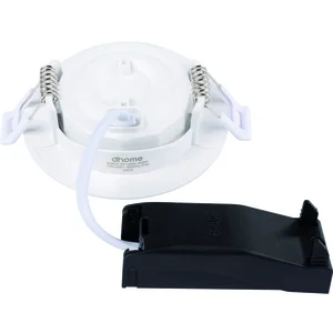 Spot LED encastré - Liqui - Dhome - Orientable - 5 W - 430 lm - 3000 K - 38° - IP44Vendu paramazon