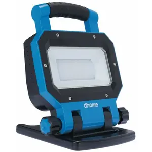 Comparateur de prix : Projecteur LED rechargeable Erös - 30 W - 3000 lm - 5000 K - Dhome