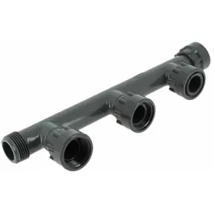 BRICO CONCEPT Collecteur PVC DURA union démontable 3 sorties Femelle 1 pas cher