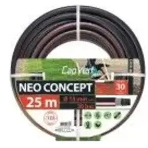 Comparateur de prix : Tuyau d'arrosage Néo Concept Cap Vert - Diamètre 15 mm - Longueur 25 m