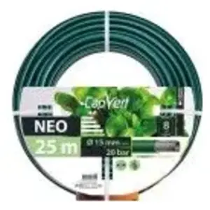 Comparateur de prix : Tuyau d'arrosage Néo Reflex Diamètre 15 mm- Longueur 25 m - Cap Vert