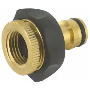 Comparateur de prix : Nez de robinet avec adaptateur Cap Vert Filetage 1