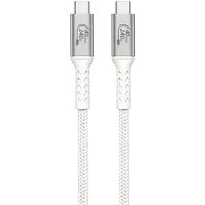 INOVU Câble USB-C vers USB-C - USB4 - 40 Gbps - PD 240W (1.8 m) pas cher