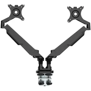Comparateur de prix : INOVU PREMIUM MOUNT LT2 Noir - Support bureau pour 2 écrans