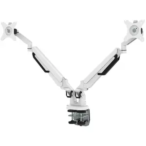 Comparateur de prix : INOVU PREMIUM MOUNT LT2 Blanc - Support bureau pour 2 écrans