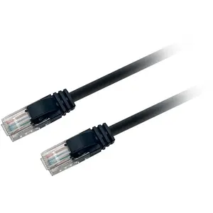 Textorm Câble RJ45 CAT 5E UTP - mâle/mâle - 10 m - Noir pas cher