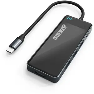 INOVU Station d'accueil USB-C 6 en 1 (HDMI/USB/SD) pas cher