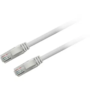 Textorm Câble RJ45 CAT 6 UTP - mâle/mâle - 3 m - Blanc pas cher