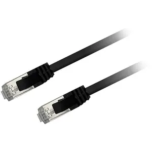 Textorm Câble RJ45 CAT 6 F/UTP - mâle/mâle - 0.5 m - Noir pas cher