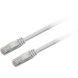 Textorm Câble RJ45 CAT 6 UTP - mâle/mâle - 0.5 m - Blanc pas cher