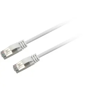 Textorm Câble RJ45 CAT 6 F/UTP - mâle/mâle - 3 m - Blanc pas cher