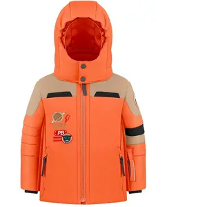 Poivre Blanc Veste De Ski Poivre 0900 Multico Mandari orange 4 ans pas cher