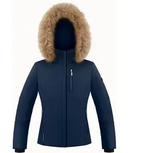 Poivre Blanc Veste De Ski / Snow Stretch Ski 0802 Gothic Blue Fille bl... pas cher