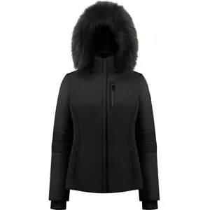 Poivre Blanc Veste De Ski / Snow Stretch Ski 0802 Black Femme noir L pas cher