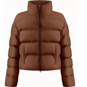 Poivre Blanc Doudoune Synthetic Down 1203 Choco Brown Femme marron M pas cher