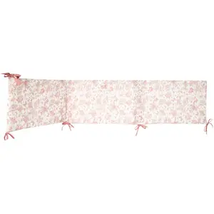 Tour de lit réversible Toile de Jouy (pour lits 60 x 120 cm et 70 x 14... pas cher