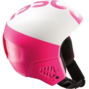 Comparateur de prix : Rossignol Casque Racing Femme Hero 9 Fis Impacts W (Avec Mentonnière)