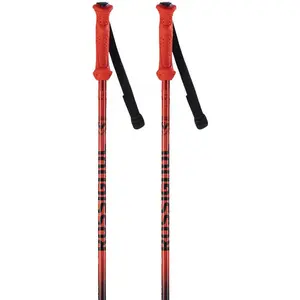 Comparateur de prix : Bâtons Rossignol Hero rouge noir enfant (paire) - 90