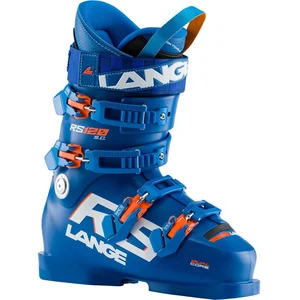 Chaussures de ski Lange RS 120 Short Cuff bleu orange femme - 26 pas cher