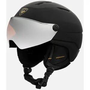 Comparateur de prix : Rossignol Fit Visor Impacts W Black Casque de Ski Femme, Noir, Taille S