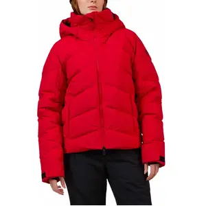 Comparateur de prix : Rossignol - Wispile Ripstop Down Jacket - Veste ski femme Ruby Red - S
