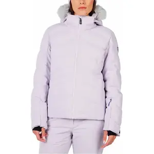 Comparateur de prix : Veste à capuche Rossignol Staci Insulated blanc violet femme - S