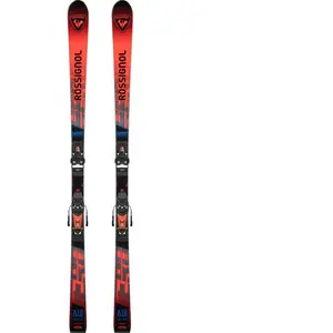 Rossignol Pack Ski Hero Gs Pro R21 Pro + Fixations Nx 7 Gw Rouge Garço... pas cher