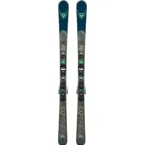 Rossignol Pack Ski Experience 80 CA + Xpress 11 bleu 158cm pas cher