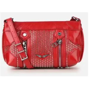 Sunny Mood Overstudded N par Zadig & Voltaire Rouge T.U Sacs pas cher