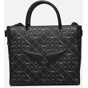 Angel Tote Monogram par Zadig &amp; Voltaire Noir T.U SacsVendu parsarenza
