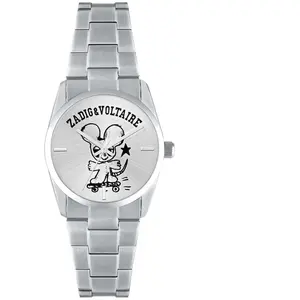 Zadig & Voltaire Montre Femme Zadig & Voltaire - ZVW1103 Bracelet Acier Acier pas cher