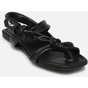 Forget Me Knot Flat Smooth Lam par Zadig & Voltaire Noir 40 FemmeVendu parsarenza