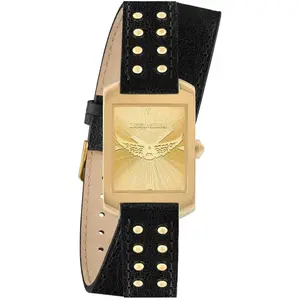 Montre Femme Zadig & Voltaire Voltaire - ZVW1214 Bracelet Cuir Noir pas cher