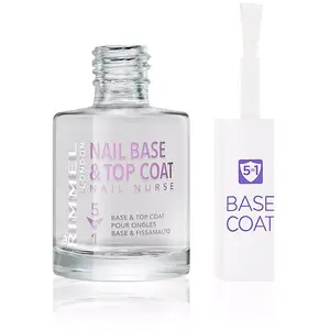 Vernis à ongles RIMMEL - Soin Nail Base Et Top Coat 5 en 1Vendu parrakuten