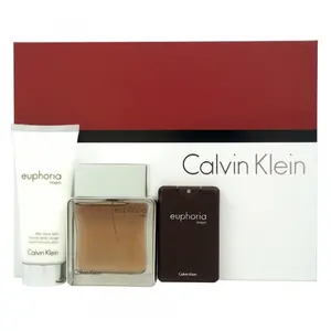 Euphoria Pour Homme - Calvin Klein Coffret Cadeau 120 ml pas cher