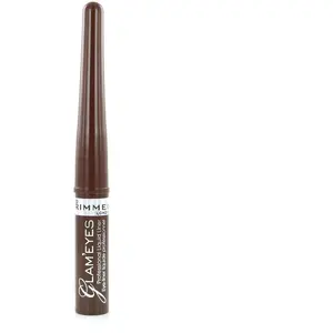 Comparateur de prix : Rimmel Glam' Eyes eyeliner liquide teinte 002 Brown Velvet 3,5 ml