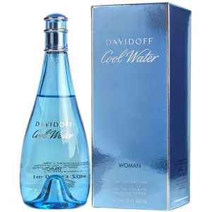 Cool Water Pour Femme - Davidoff Eau De Toilette Spray 200 ML pas cher