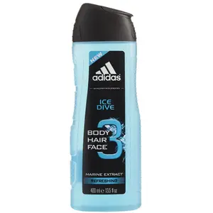 Gel de douche ice dive adidas (400 ml) pas cher