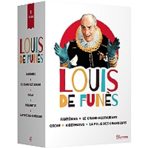 Comparateur de prix : Gaumont Coffret Louis de Funès - 5 films [DVD]